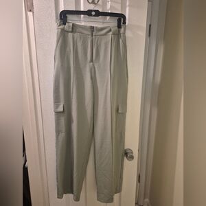 Women's Sage Green Cargo Pants